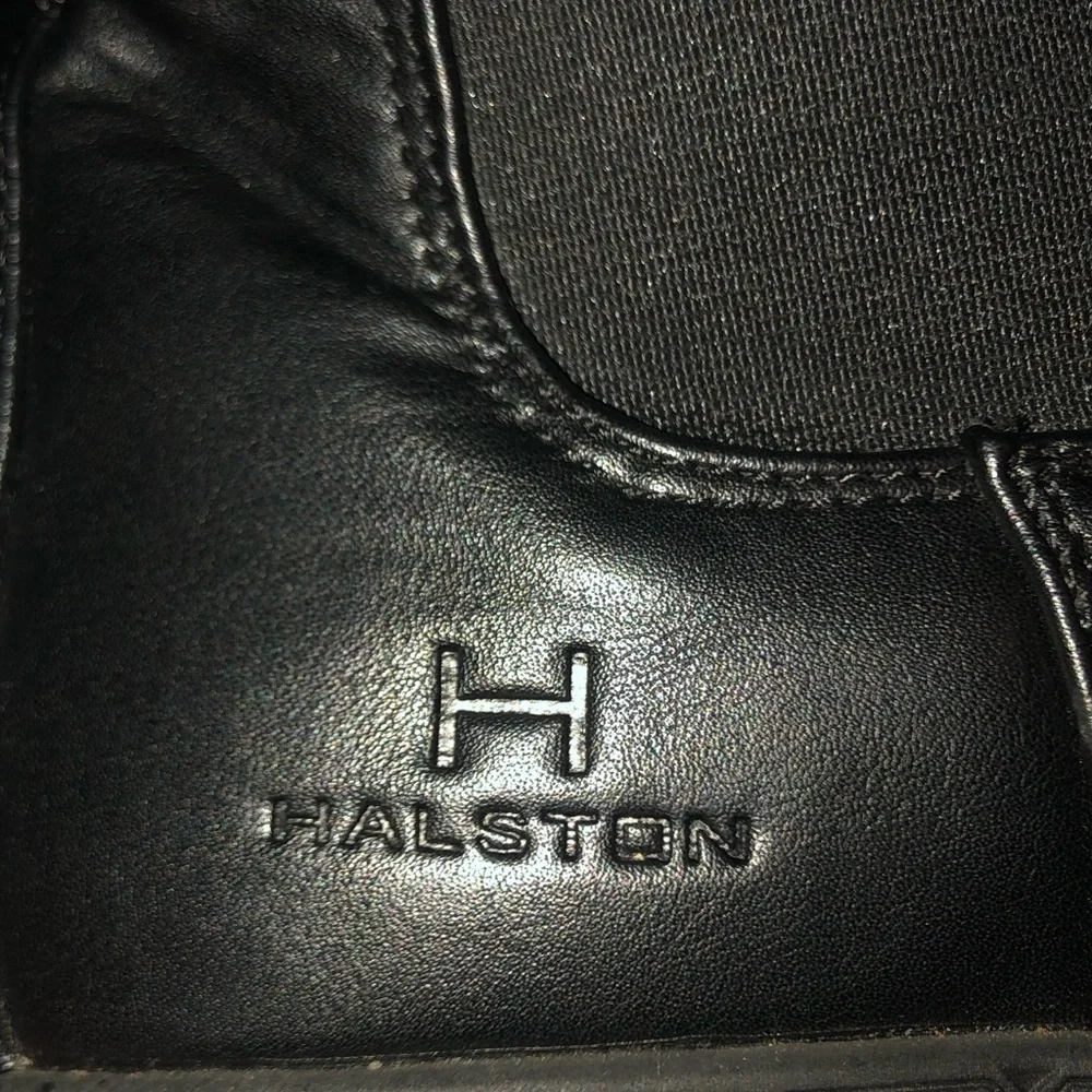 Halston Black Boots - Picture 6 of 7